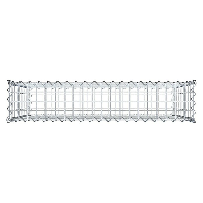 Gabiona Gabione (100 x 20 x 90 cm, Metall, Maschenbreite: 50 mm, Maschenhöhe: 100 mm) | BAUHAUS