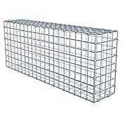 Gabiona Gabione (100 x 20 x 40 cm, Stahl, Maschenbreite: 50 mm, Maschenhöhe: 50 mm, C-Ring) | BAUHAUS