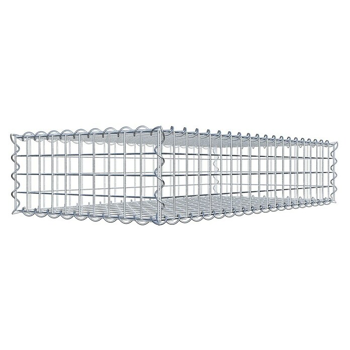 Gabiona Gabione (100 x 50 x 20 cm, Metall, Maschenbreite: 50 mm, Maschenhöhe: 50 mm) | BAUHAUS