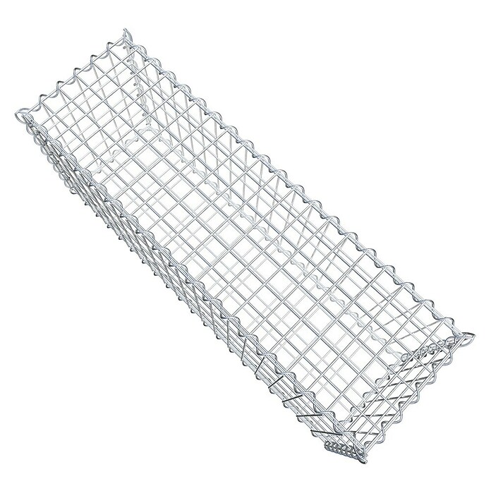 Gabiona Gabione (100 x 30 x 40 cm, Metall, Maschenbreite: 50 mm, Maschenhöhe: 100 mm) | BAUHAUS