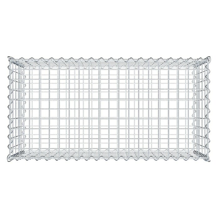 Gabiona Gabione (100 x 50 x 50 cm, Metall, Maschenbreite: 50 mm, Maschenhöhe: 100 mm) | BAUHAUS
