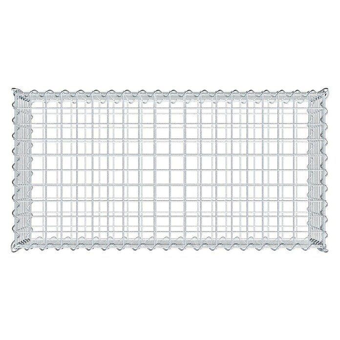 Gabiona Gabione (100 x 50 x 30 cm, Metall, Maschenbreite: 50 mm, Maschenhöhe: 50 mm) | BAUHAUS