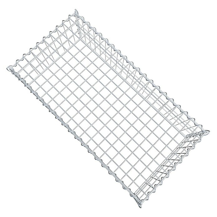 Gabiona Gabione Typ 3 (Zum Anbau in der Höhe, 100 x 50 x 30 cm, Stahl, Maschenbreite: 50 mm, Maschenhöhe: 100 mm, Spirale) | BAUHAUS