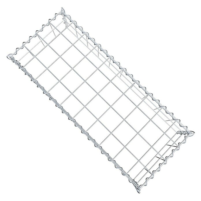 Gabiona Gabione Typ 3 (Zum Anbau in der Höhe, 100 x 40 x 20 cm, Stahl, Maschenbreite: 100 mm, Maschenhöhe: 100 mm, Spirale) | BAUHAUS
