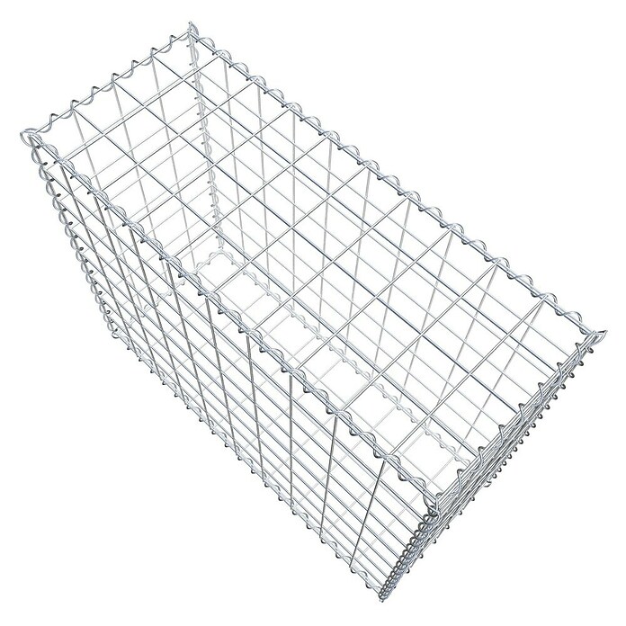 Gabiona Gabione (100 x 40 x 80 cm, Metall, Maschenbreite: 100 mm, Maschenhöhe: 100 mm) | BAUHAUS