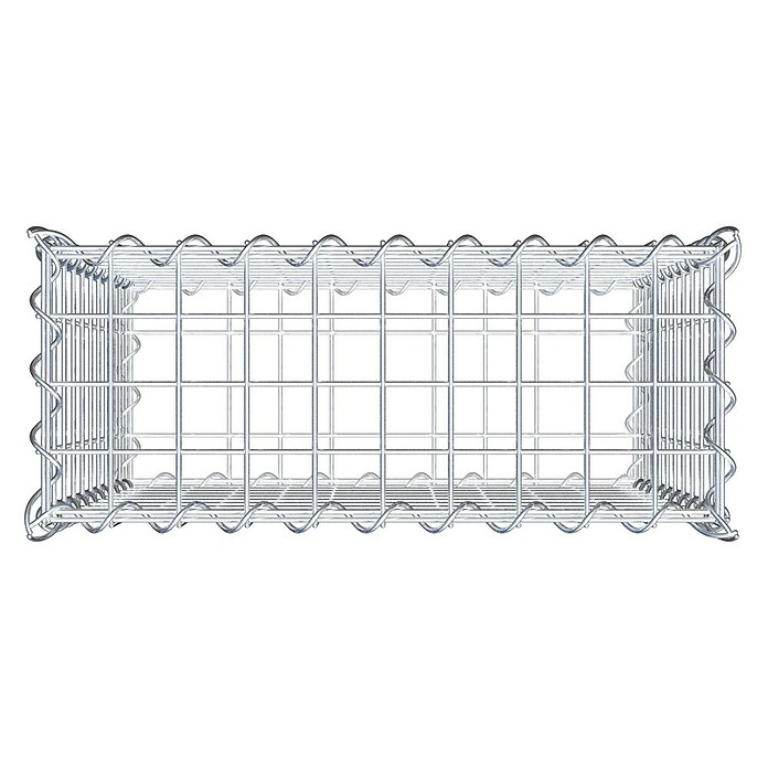 Gabiona Gabione (50 x 20 x 50 cm, Metall, Maschenbreite: 50 mm, Maschenhöhe: 50 mm) | BAUHAUS
