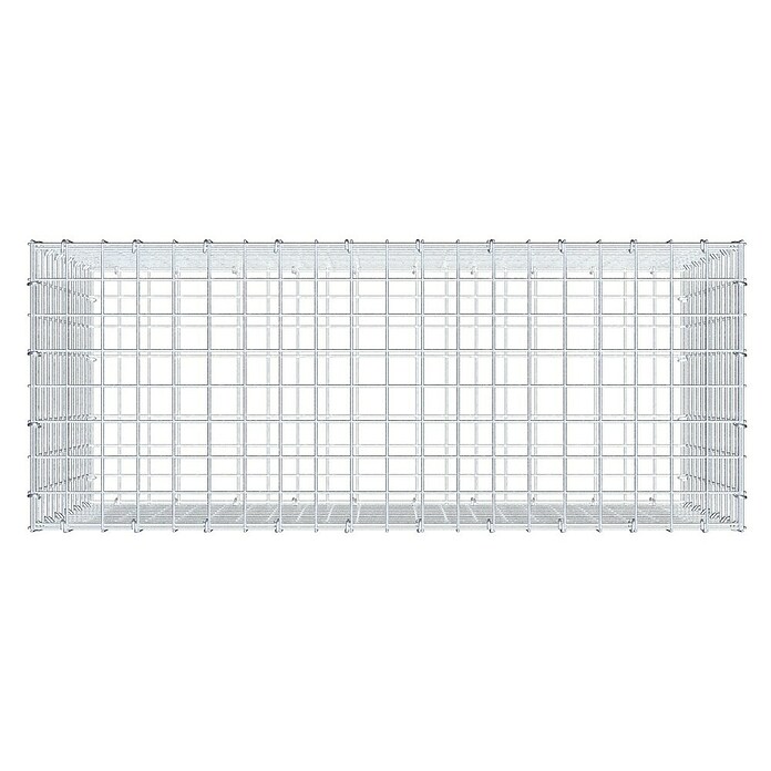 Gabiona Gabione (100 x 40 x 60 cm, Stahl, Maschenbreite: 50 mm, Maschenhöhe: 50 mm) | BAUHAUS