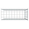 Gabiona Gabione Typ 4 (Zum Anbau in Länge & Höhe, 100 x 40 x 100 cm, Stahl, Maschenbreite: 100 mm, Maschenhöhe: 100 mm, Spirale) | BAUHAUS