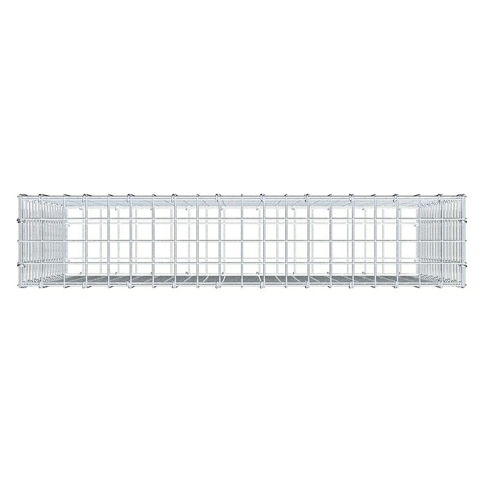 Gabiona Gabione (100 x 20 x 80 cm, Stahl, Maschenbreite: 50 mm, Maschenhöhe: 50 mm) | BAUHAUS