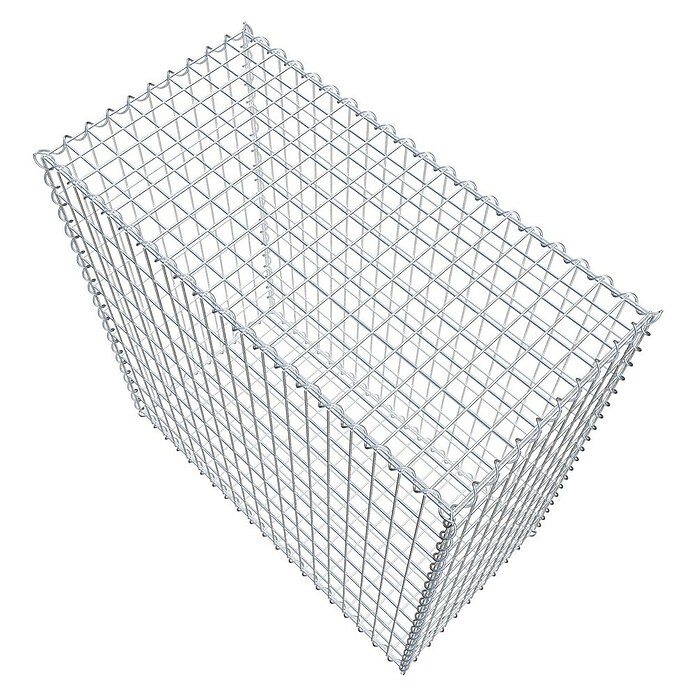 Gabiona Gabione (100 x 50 x 100 cm, Metall, Maschenbreite: 50 mm, Maschenhöhe: 100 mm) | BAUHAUS