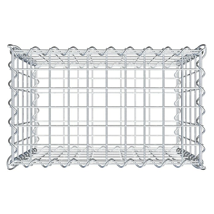 Gabiona Gabione (50 x 30 x 50 cm, Metall, Maschenbreite: 50 mm, Maschenhöhe: 100 mm) | BAUHAUS