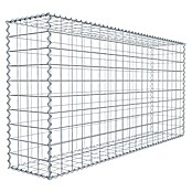 Gabiona Gabione (200 x 40 x 100 cm, Metall, Maschenbreite: 100 mm, Maschenhöhe: 100 mm) | BAUHAUS