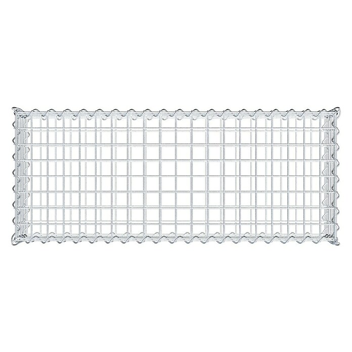 Gabiona Gabione (100 x 40 x 20 cm, Metall, Maschenbreite: 50 mm, Maschenhöhe: 50 mm) | BAUHAUS