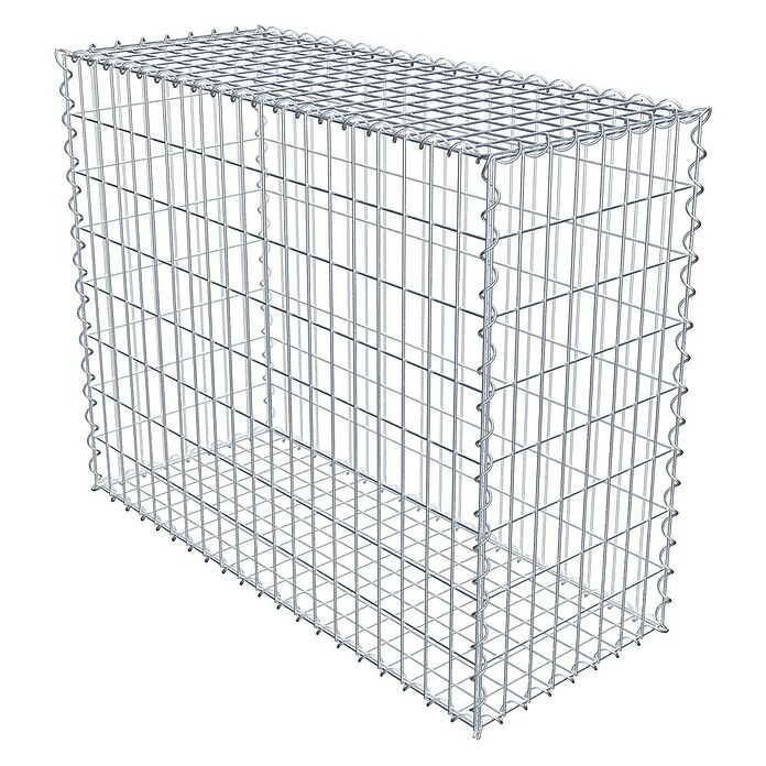 Gabiona Gabione (100 x 40 x 80 cm, Metall, Maschenbreite: 50 mm, Maschenhöhe: 100 mm) | BAUHAUS