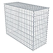 Gabiona Gabione (100 x 40 x 80 cm, Metall, Maschenbreite: 50 mm, Maschenhöhe: 100 mm) | BAUHAUS