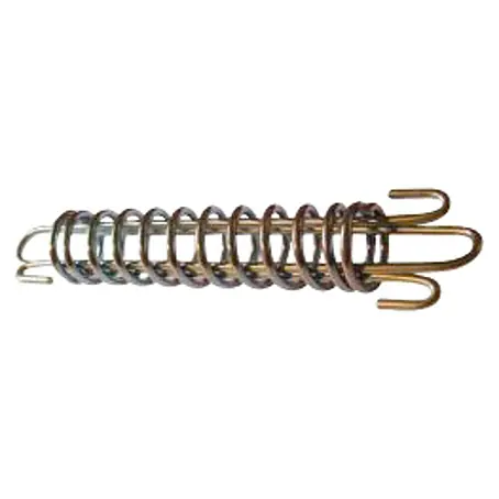 Muelle galvanizado para estacha de amarre ø 6 mm