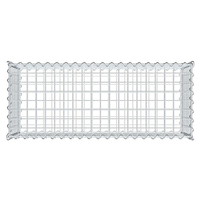 Gabiona Gabione (100 x 40 x 40 cm, Metall, Maschenbreite: 50 mm, Maschenhöhe: 50 mm) | BAUHAUS