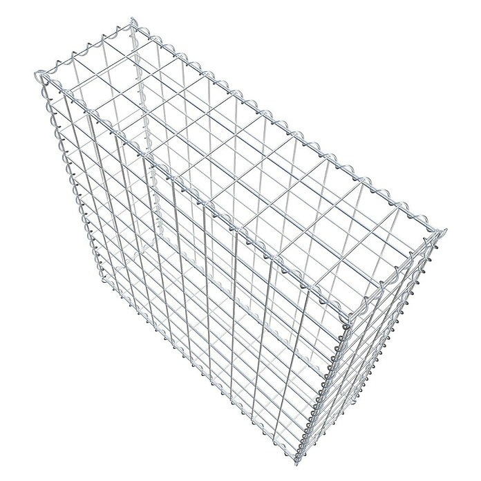 Gabiona Gabione (100 x 30 x 100 cm, Metall, Maschenbreite: 100 mm, Maschenhöhe: 100 mm) | BAUHAUS