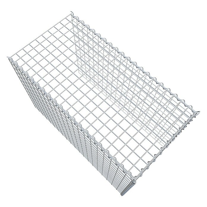 Gabiona Gabione Typ 4 (Zum Anbau in Länge & Höhe, 100 x 50 x 70 cm, Stahl, Maschenbreite: 50 mm, Maschenhöhe: 50 mm, Spirale) | BAUHAUS