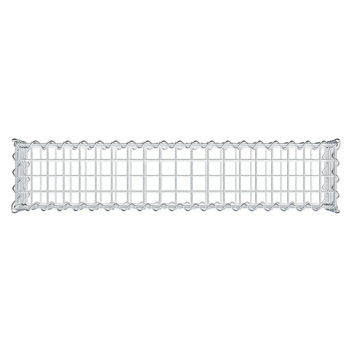 Gabiona Gabione (100 x 20 x 20 cm, Metall, Maschenbreite: 50 mm, Maschenhöhe: 50 mm) | BAUHAUS