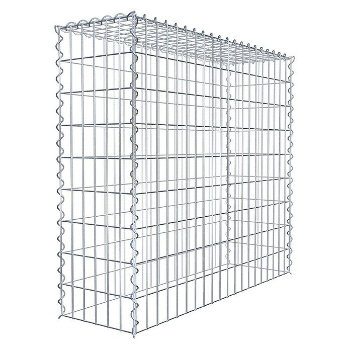 Gabiona Gabione (30 x 30 x 30 cm, Metall, Maschenbreite: 50 mm, Maschenhöhe: 100 mm) | BAUHAUS