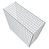 Gabiona Gabione Typ 4 (Zum Anbau in Länge & Höhe, 100 x 40 x 100 cm, Stahl, Maschenbreite: 50 mm, Maschenhöhe: 100 mm, Spirale) | BAUHAUS