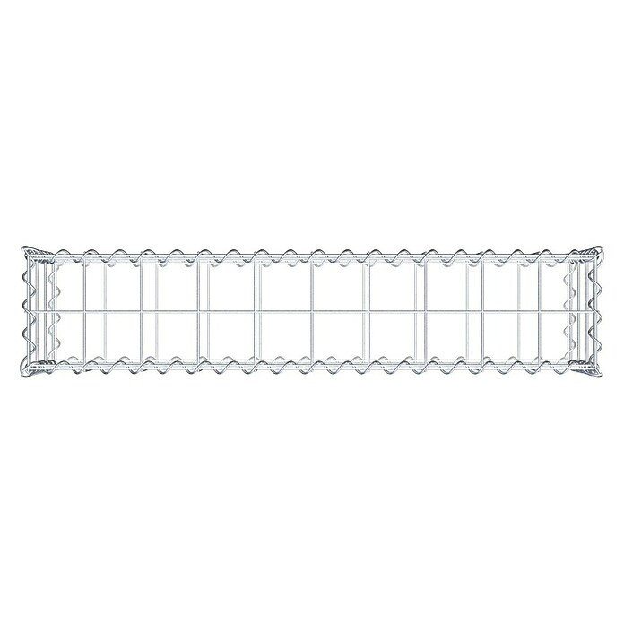 Gabiona Gabione (100 x 20 x 30 cm, Metall, Maschenbreite: 100 mm, Maschenhöhe: 100 mm) | BAUHAUS