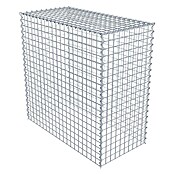 Gabiona Gabione Typ 3 (Zum Anbau in der Höhe, 100 x 50 x 100 cm, Stahl, Maschenbreite: 50 mm, Maschenhöhe: 50 mm, Spirale) | BAUHAUS