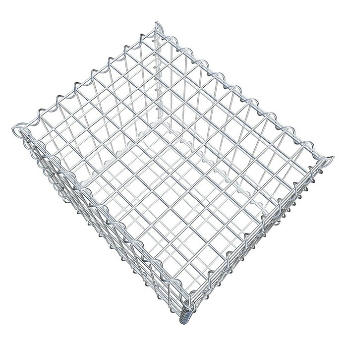 Gabiona Gabione (50 x 40 x 40 cm, Metall, Maschenbreite: 50 mm, Maschenhöhe: 100 mm) | BAUHAUS