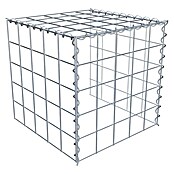 Gabiona Gabione Typ 4 (Zum Anbau in Länge & Höhe, 50 x 50 x 50 cm, Stahl, Maschenbreite: 100 mm, Maschenhöhe: 100 mm, Spirale) | BAUHAUS