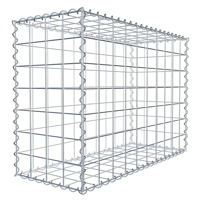 Gabiona Gabione (100 x 40 x 70 cm, Metall, Maschenbreite: 100 mm, Maschenhöhe: 100 mm) | BAUHAUS