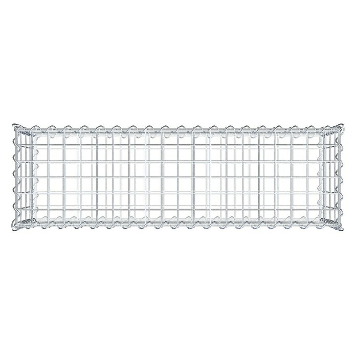 Gabiona Gabione (100 x 30 x 40 cm, Metall, Maschenbreite: 50 mm, Maschenhöhe: 100 mm) | BAUHAUS