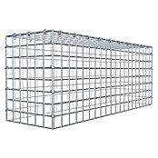 Gabiona Gabione Typ 3 (Zum Anbau in der Höhe, 100 x 30 x 40 cm, Stahl, Maschenbreite: 50 mm, Maschenhöhe: 50 mm, C-Ring) | BAUHAUS