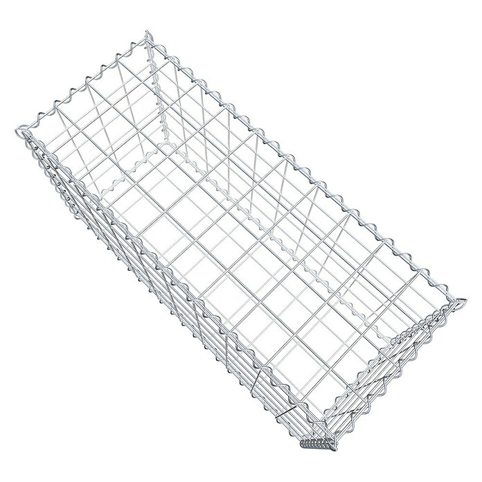 Gabiona Gabione (100 x 40 x 50 cm, Metall, Maschenbreite: 100 mm, Maschenhöhe: 100 mm) | BAUHAUS