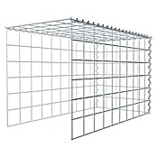 Gabiona Gabione Typ 4 (Zum Anbau in Länge & Höhe, 100 x 50 x 60 cm, Stahl, Maschenbreite: 100 mm, Maschenhöhe: 100 mm, Spirale) | BAUHAUS