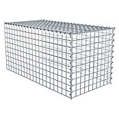 Gabiona Gabione Typ 4 (Zum Anbau in Länge & Höhe, 100 x 50 x 50 cm, Stahl, Maschenbreite: 50 mm, Maschenhöhe: 50 mm, Spirale) | BAUHAUS