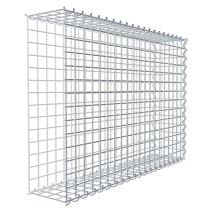 Gabiona Gabione Typ 2 (Zum Anbau in der Länge, 100 x 20 x 70 cm, Stahl, Maschenbreite: 50 mm, Maschenhöhe: 50 mm, Spirale) | BAUHAUS