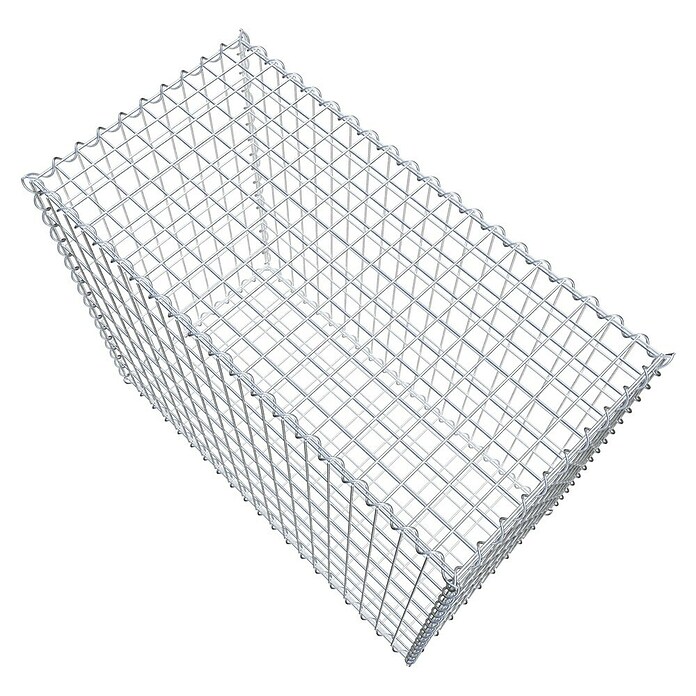 Gabiona Gabione (100 x 50 x 80 cm, Metall, Maschenbreite: 50 mm, Maschenhöhe: 100 mm) | BAUHAUS