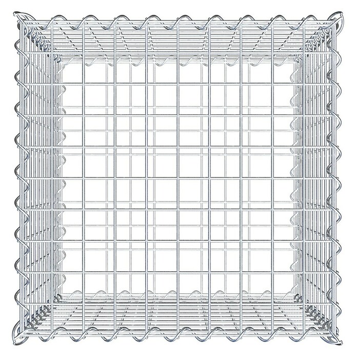 Gabiona Gabione (50 x 50 x 50 cm, Metall, Maschenbreite: 50 mm, Maschenhöhe: 50 mm) | BAUHAUS