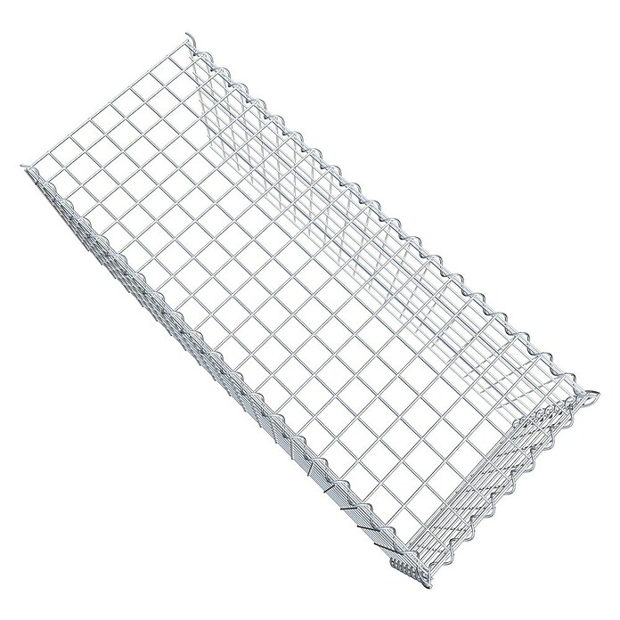 Gabiona Gabione Typ 4 (Zum Anbau in Länge & Höhe, 100 x 40 x 40 cm, Stahl, Maschenbreite: 50 mm, Maschenhöhe: 50 mm, Spirale) | BAUHAUS