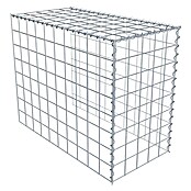 Gabiona Gabione Typ 4 (Zum Anbau in Länge & Höhe, 100 x 50 x 80 cm, Stahl, Maschenbreite: 100 mm, Maschenhöhe: 100 mm, Spirale) | BAUHAUS