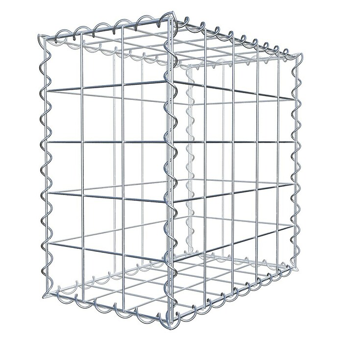 Gabiona Gabione (50 x 30 x 50 cm, Metall, Maschenbreite: 100 mm, Maschenhöhe: 100 mm) | BAUHAUS