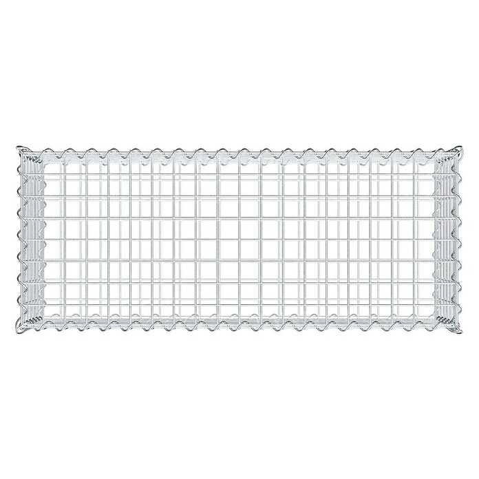 Gabiona Gabione (100 x 40 x 30 cm, Metall, Maschenbreite: 50 mm, Maschenhöhe: 50 mm) | BAUHAUS