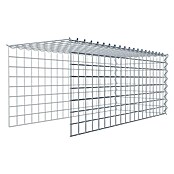 Gabiona Gabione Typ 4 (Zum Anbau in Länge & Höhe, 100 x 40 x 40 cm, Stahl, Maschenbreite: 50 mm, Maschenhöhe: 50 mm, Spirale) | BAUHAUS