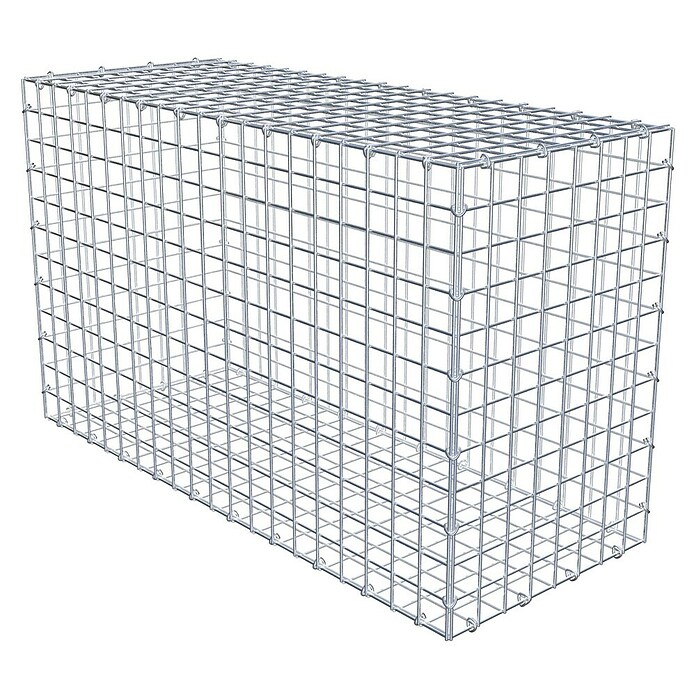 Gabiona Gabione (100 x 40 x 60 cm, Stahl, Maschenbreite: 50 mm, Maschenhöhe: 50 mm) | BAUHAUS