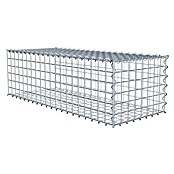 Gabiona Gabione Typ 2 (Zum Anbau in der Länge, 100 x 40 x 30 cm, Stahl, Maschenbreite: 50 mm, Maschenhöhe: 50 mm, Spirale) | BAUHAUS