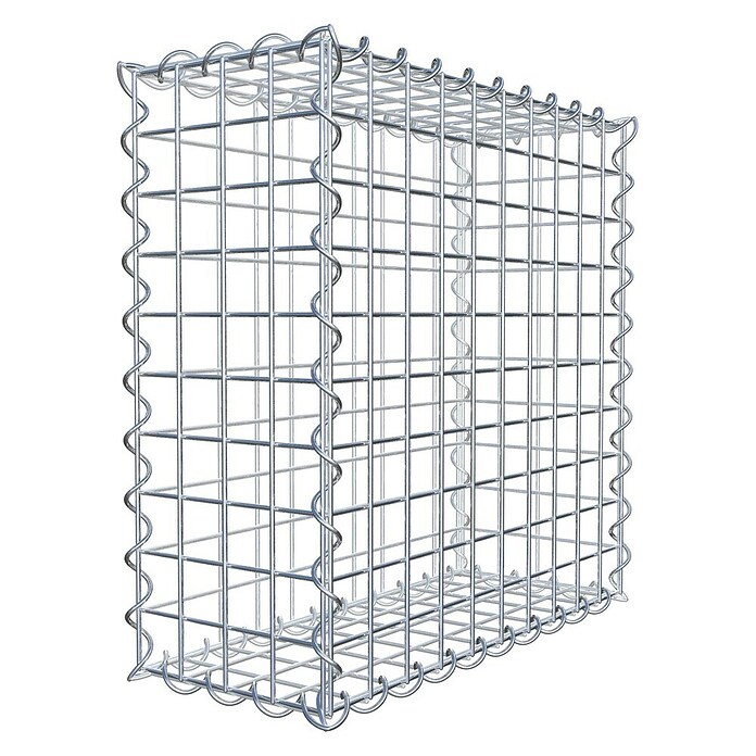Gabiona Gabione (50 x 20 x 50 cm, Metall, Maschenbreite: 50 mm, Maschenhöhe: 50 mm) | BAUHAUS