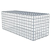 Gabiona Gabione (100 x 40 x 40 cm, Stahl, Maschenbreite: 50 mm, Maschenhöhe: 50 mm) | BAUHAUS