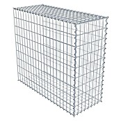 Gabiona Gabione Typ 2 (Zum Anbau in der Länge, 100 x 40 x 90 cm, Stahl, Maschenbreite: 50 mm, Maschenhöhe: 100 mm, Spirale) | BAUHAUS
