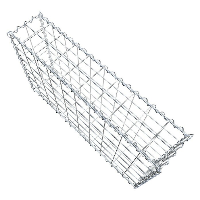 Gabiona Gabione (100 x 20 x 60 cm, Metall, Maschenbreite: 100 mm, Maschenhöhe: 100 mm) | BAUHAUS